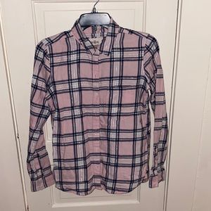 Pink flannel with sparkles